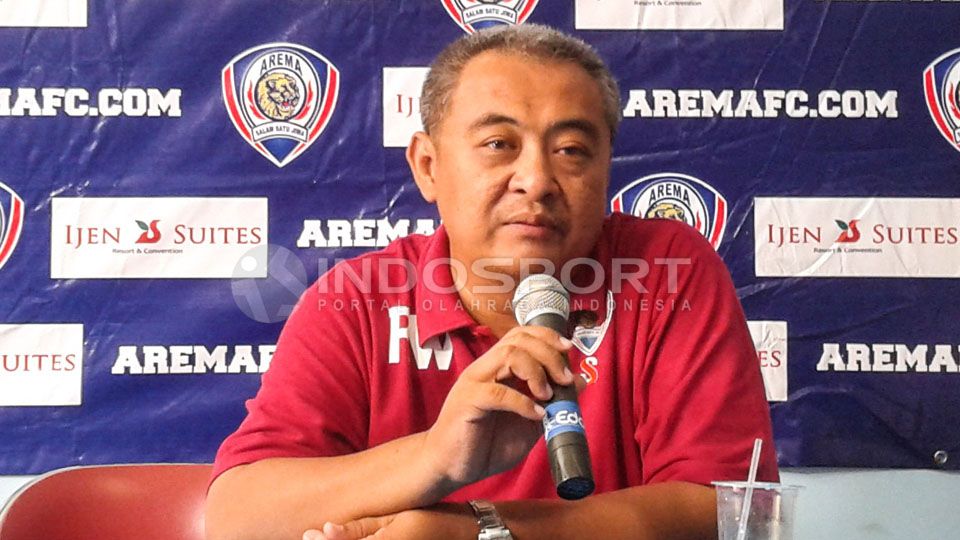 Ruddy Widodo, General Manager Arema FC. Copyright: © Ian Setiawan/INDOSPORT